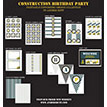 Construction Birthday Party Printables Collection